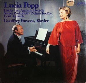 [중고] [LP] Lucia Popp, Geoffrey Parsons / Lieder von Dvorak, Prokofiev, Kodaly, Janacek (수입/ea23330)