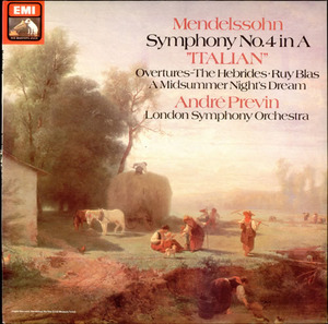 [중고] [LP] Andre Previn / Mendelssohn : Symphony No.4 in A &quot;Italian&quot; (수입/asd3763)