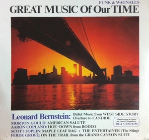 [LP] V.A. / Great Music Of Our Time - Leonard Bernstein, Morton Gould, Aaron Copland, Scott Joplin, Ferde Grofe (수입/미개봉/fw402)