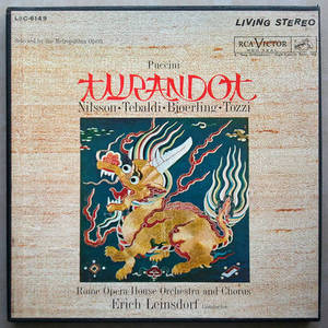 [중고] [LP] Erich Leisdorf / Puccini : Turandot (수입/하드박스/3LP/lsc61491)
