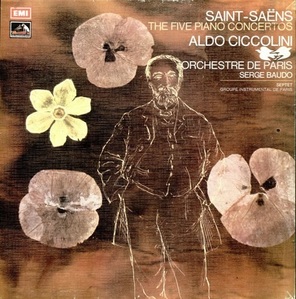[중고] [LP] Aldo Ciccolini, Serge Baudo / Saint-Saens : The Five Piano Concertos (수입/하드박스/3LP/sls802)