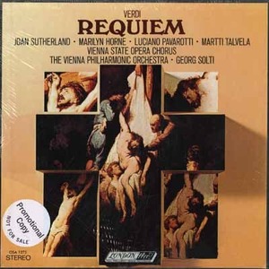 [중고] [LP] Georg Solti, Joan Sutherland / Verdi : Requiem (수입/하드박스/2LP/osa1275)
