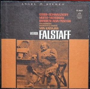 [중고] [LP] Herbert Von Karajan / Verdi : falstaff (수입/하드박스/3LP/s3552)