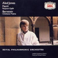 [중고] Aled Jones / Faure : Requiem ; Bernstein : Chichester Psalms (skcdl0023)