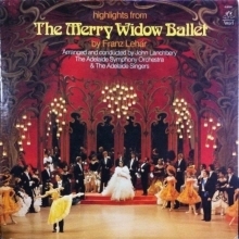 [중고] [LP] John Lanchbery / Highlights From The Merry widow Ballet (수입/s37092)