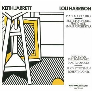 [LP] Keith Jarrett  / Harrison: Piano Concerto, Suite For Violin, Piano And Small Orchestra (수입/미개봉)