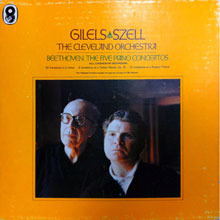 [중고] [LP] Emil Gilels, George Szell / Beethoven : Five Piano Concertos (수입/하드박스/5LP/sm156160)