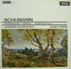 [중고] [LP] Josef Krips / Schumann: Symphony No.1 &quot;Spring&quot;, No.4 (SEL0107)