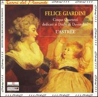 [중고] L&#039;Astr&amp;eacute;e / Felice Giardini: Cinque Quartetti dedicati ai Duchi di Devonshire (수입/ops30163)