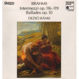 [중고] Dezso Ranki / Brahms : Intermezzi, Ballads (수입/hma1903082)