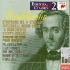 [중고] Eugene Ormandy, George Szell / Felix Mendelssohn : Symphony No1.4, Violin Concertos (수입/2CD/sb2k63251)