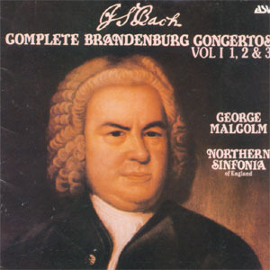 [중고] George Malcolm / Bach: Brandenburg Concerto Vol.1 (skcdl0144)