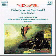 [중고] Marat Bisengaliev, Antoni Wit / Wieniawski : Violin Concertos No.1 Op.14, No.2 Op.22 (수입/8553517)