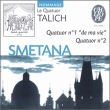 [중고] Le Quatuor Talich / Smetana : The Two Quartets, Eight Polkas (수입/cal5690)