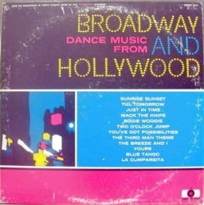 [LP] V.A. / Dance Music From Broadway And Hollywood (수입/미개봉)