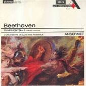 [중고] [LP] Ernest Ansermet / Beethoven : Symphony No.5, Egmont Overture (sdd105)