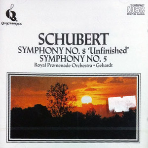 Alfred Gehardt / Schubert : Unfinished Symphony (미개봉/cdq2008)