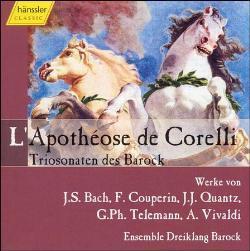 [중고] Ensemble Dreiklang Berlin / L&#039;Apotheose De Corelli: Baroque Trio Sonatas (수입/cd98384)