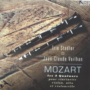 [중고] Jean-Claude Veilhan, Trio Stadler / 모차르트 : 클라리넷 사중주 (Mozart : Clarinet Quartets) (수입/k617045)