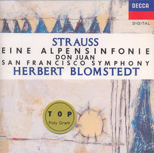 [중고] Herbert Blomstedt / R. Strauss : Eine Alpensinfonie Op.64, Don Juan Op.20 (수입/pocl5087)