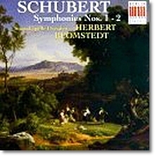 [중고] Herbert Blomstedt / Schubert : Symphony No.1 D.82, No.2 D.125 (수입/0092662bc)