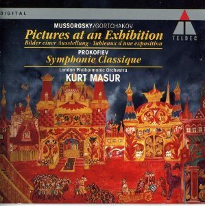[중고] Kurt Masur / Mussorgsky: Pictures at an Exhibition ; Prokofiev: Symphony No. 1 (수입/2292449412)