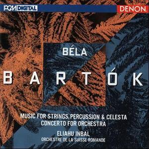 [중고] Eliahu Inbal / Bartok : Music For Strings, Percussion And Celesta (일본수입/co79044)