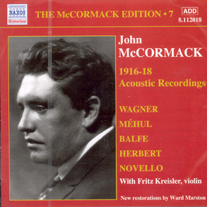 John Mccormack / The Mccormack Edition 7: Acoustic Recordings 1916-18 (수입/미개봉/8112018)