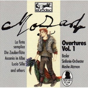 [중고] Moshe Atzmon, Basler Sinfonie Orch / Mozart: Overtures Vol.1 (수입/691662rg)
