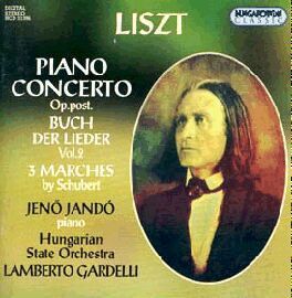 [중고] Jeno Jando / Liszt : Piano Concerto Po.Post, Franz Schuberts Marches S.426 (수입/31396)