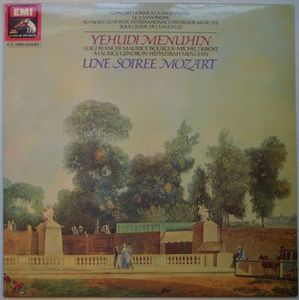 [중고] [LP] Yehudi Menuhin / Une Soiree Mozart (수입/c06502820)