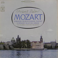 [중고] [LP] Bruno Walter / Mozart : Symphony No.38 in D Major, K.504 &quot;Prague&quot;, Symphony No.40 In G Minor (수입)(MS6494) - SW4
