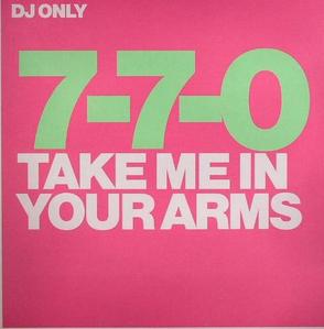[중고] [LP] 7-7-0 / Take Me In Your Arms (수입/Single/홍보용)