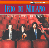 [중고] Trio di Milano / Debussy, Ravel, Faure (수입/cds49)