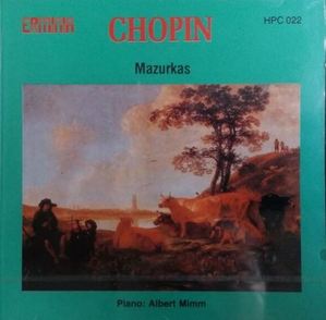 Albert Mimm / Chopin (수입/미개봉/hpc022)