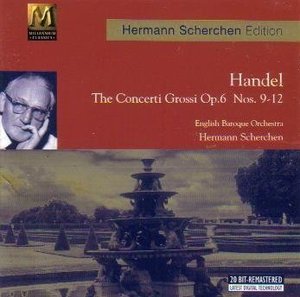 [중고] Hermann Scherchen / Handel : The Concerti Grossi Op. 6 Nos. 9-12 (수입/mcd80131)