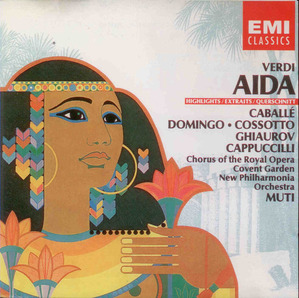 [중고] Riccardo Muti (리카르도 무티) / Verdi : Aida (베르디 : 아이다 - 하이라이트/ekcd02101/7634502)