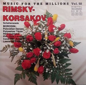 [중고] Anton Nanut, Lawrence Siegel / Music For The Millions Vol. 58 - Rimsky-Korsakov / Borodin (수입/74536)