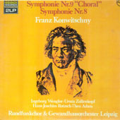 [중고] [LP] Franz Konwitschny / Beethoven : Symphonie Nr.9, 8 (2LP/selrp561)