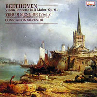 [중고] [LP] Yehudi Menuhin, Constantin Silvestri - Vienna Philharmonic Orchestra / Beethoven : Violin Concerto in D Major, Op.61 (수입/EMX 41 2069 1)