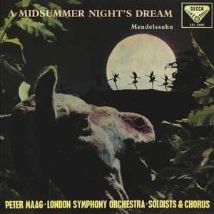 [중고] [LP] Peter Maag / Mendelssohn : A Midsummer Night&#039;s Dream (sel0271)