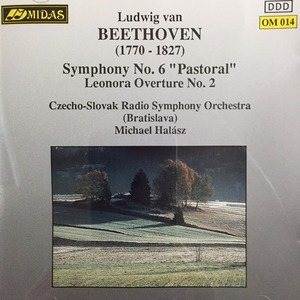[중고] Czecho-Slovakia Radio Symphony Orchestra, Michael Halasz / Beethoven : Symphony No.6 &quot;Pastoral&quot;, Leonora Overture No.2 (수입/om014)