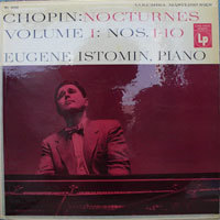 [중고] [LP] Eugene Istomin / Chopin : Nocturnes - Volume I, Nos.1-10 (수입/ml 5054)