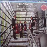 [중고] [LP] Eder Quartett / Bartok : Streichquartette Nr.2&amp;3 (수입/643028)