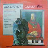 [중고] [LP] Casals, Vegh &amp; Horszowski / Beethoven : Archduke Trio (수입/34411) - sr58
