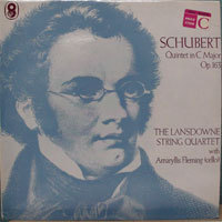 [중고] [LP] Lansdowne String Quartet / Schubert : Quintet in C Major Op.163 (수입/stc992)