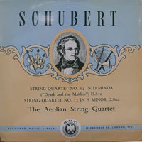 [중고] [LP] Aeolian String Quartet / Schubert : String Quartet No.13,14 (수입/cm9)