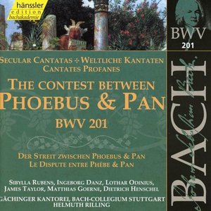 [중고] Helmuth Rilling / Bach: The Contest Between Phoebus and Pan (수입/cd92061)