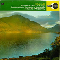 [중고] [LP] Eduard Van Beinum / Bruckner : Symphony No.7 in E major (수입/ecs571) - sr108