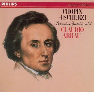 [중고] Claudio arrau / chopin: 4scherzi, polonaise, fantaisie op.61 (dp1719)